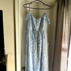 Pink Blush Maternity Dress